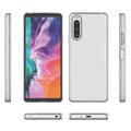 Saii 2-in-1 Sony Xperia 10 IV TPU Case & Tempered Glass Screen Protector