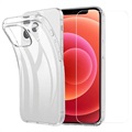Saii 2-in-1 iPhone 13 Mini TPU Case & Tempered Glass Screen Protector