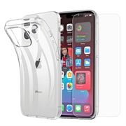 iPhone 15 Saii 2-in-1 TPU Case & Tempered Glass Screen Protector