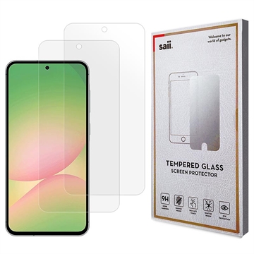 Samsung Galaxy A56 Saii 3D Premium Tempered Glass Screen Protector - 2 Pcs.