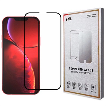 Saii 3D Premium iPhone 13 Mini Tempered Glass Screen Protector - 9H - 2 Pcs.