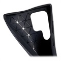 Saii Carbon Fiber Samsung Galaxy S22 Ultra 5G TPU Case