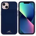 Saii Carbon Fiber iPhone 13 TPU Case - Blue