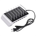 Saii Charging Station - 60W, Quick Charge - Grey