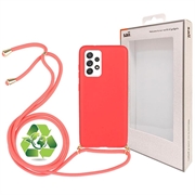 Saii Eco Line Samsung Galaxy A52 5G, Galaxy A52s Biodegradable Case with Strap