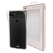 Saii Premium Anti-Slip Google Pixel 3 XL TPU Case - Transparent