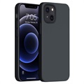 Saii Premium iPhone 13 mini Liquid Silicone Case - Black