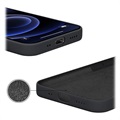 Saii Premium iPhone 13 mini Liquid Silicone Case - Black