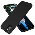 Saii Premium Liquid Silicone Case iPhone 12/12 Pro - Black