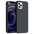 Saii Premium iPhone 14 Pro Max Liquid Silicone Case - Black