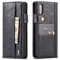 iPhone X Saii Retro Multi-slot Wallet Case