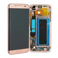 Samsung Galaxy S7 Edge Front Cover & LCD Display GH97-18533E - Pink