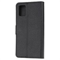 Samsung Galaxy A02s Wallet Case with Kickstand Feature - Black