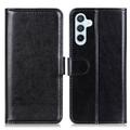 Samsung Galaxy A05s Wallet Case with Magnetic Closure - Black