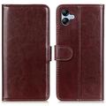 Samsung Galaxy A06/A07 5G Wallet Case with Stand - Brown