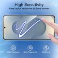 Samsung Galaxy A08 Privacy Full Cover Tempered Glass Screen Protector - Black Edge