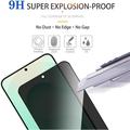 Samsung Galaxy A08 Privacy Full Cover Tempered Glass Screen Protector - Black Edge