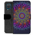 Samsung Galaxy A12 Premium Wallet Case - Colorful Mandala