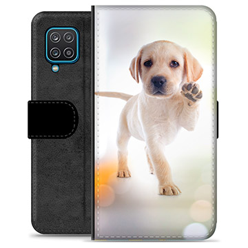Samsung Galaxy A12 Premium Wallet Case - Dog