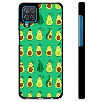 Samsung Galaxy A12 Protective Cover - Avocado Pattern