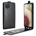 Samsung Galaxy A12 Vertical Flip Case with Card Slot