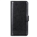 Samsung Galaxy A12 Wallet Case with Magnetic Closure - Black