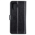 Samsung Galaxy A12 Wallet Case with Magnetic Closure - Black
