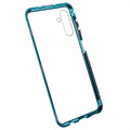 Samsung Galaxy A13 5G Magnetic Case with Tempered Glass - Blue