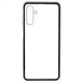 Samsung Galaxy A13 5G Magnetic Case with Tempered Glass - Silver