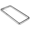 Samsung Galaxy A13 5G Magnetic Case with Tempered Glass - Silver