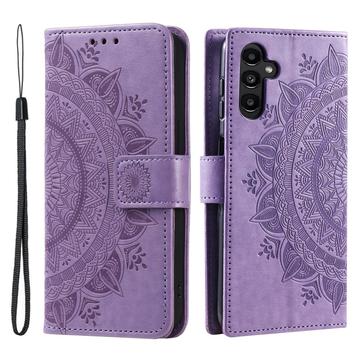 Samsung Galaxy A16 Mandala Series Wallet Case - Purple