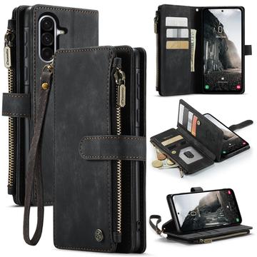 Samsung Galaxy A17 Caseme C30 Multifunctional Wallet Case - Black