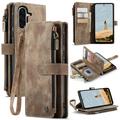 Samsung Galaxy A17 Caseme C30 Multifunctional Wallet Case - Brown