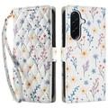 Samsung Galaxy A17/A26 Rhombic Floral Wallet Case
