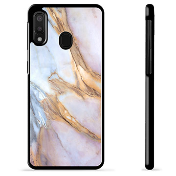 Samsung Galaxy A20e Protective Cover - Elegant Marble