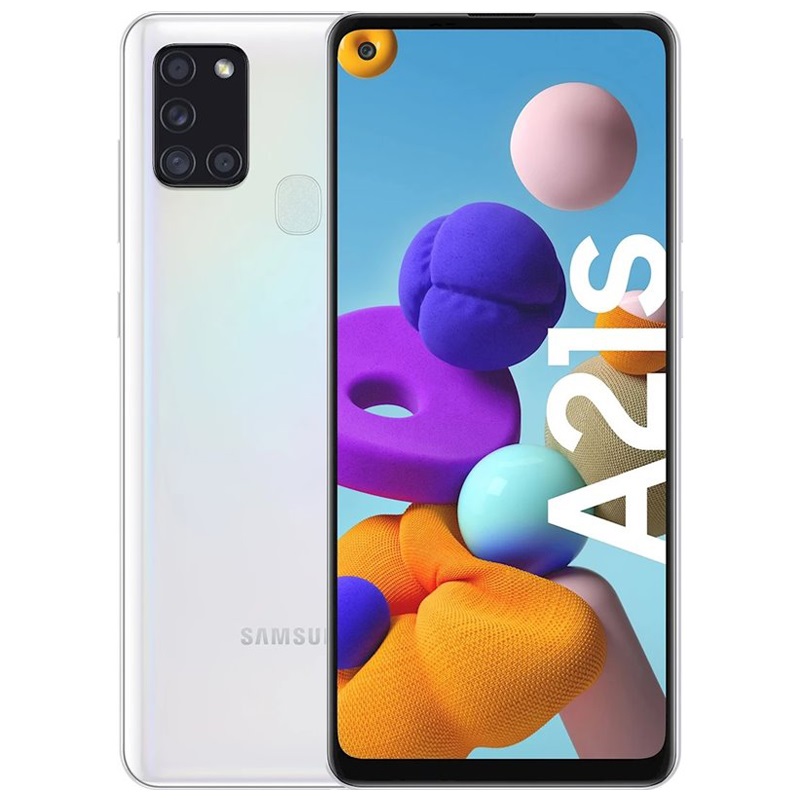 samsung a21s in white colour