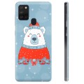 Samsung Galaxy A21s TPU Case - Christmas Bear