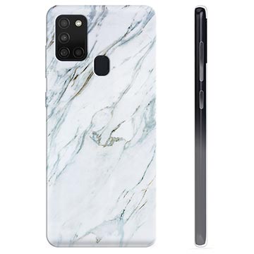 Samsung Galaxy A21s TPU Case - Marble