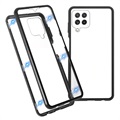 Samsung Galaxy A22 4G Magnetic Case with Tempered Glass