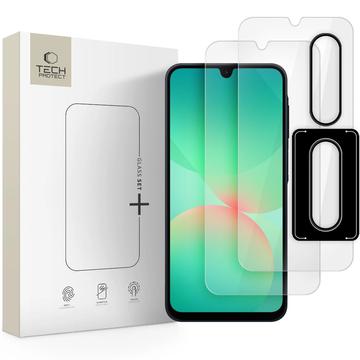 Samsung Galaxy A26 Tech-Protect Glass Set+ Protection Kit - Clear