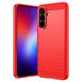 Samsung Galaxy A27 Brushed TPU Case - Carbon Fiber