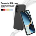 Samsung Galaxy A27 Liquid Silicone Case with Hand Strap - Black