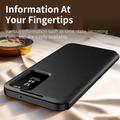 Samsung Galaxy A27 Smart Clear View Flip Case with Card Slot - Black
