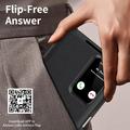 Samsung Galaxy A27 Smart Clear View Flip Case with Card Slot - Black