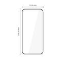 Samsung Galaxy A27 Tech-Protect Glass Fit+ Tempered Glass Screen Protector - 2 Pcs. - Black