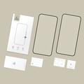 Samsung Galaxy A27 Tech-Protect Glass Fit+ Tempered Glass Screen Protector - 2 Pcs. - Black