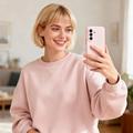 Samsung Galaxy A27 Tech-Protect Icon Silicone Case - Pink