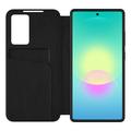 Samsung Galaxy A27 Tech-Protect Smart Clear View Flip Case with Card Slot - Black