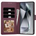 Samsung Galaxy A27 Tech-Protect Wallet Case W. Magnet & Stand - Mulberry