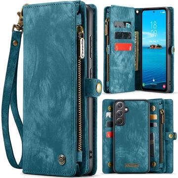 Samsung Galaxy A36 Caseme 008 2-in-1 Multifunctional Wallet Case - Blue